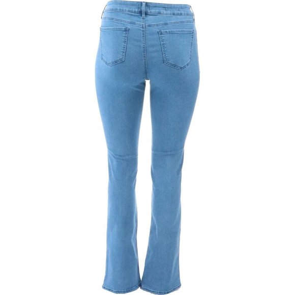 NWT NYDJ MARILYN STRAIGHT-LEG JEANS DOUBLE BUTTON MINA MINA 22WP (WOMEN PETITE) - Picture 5 of 13